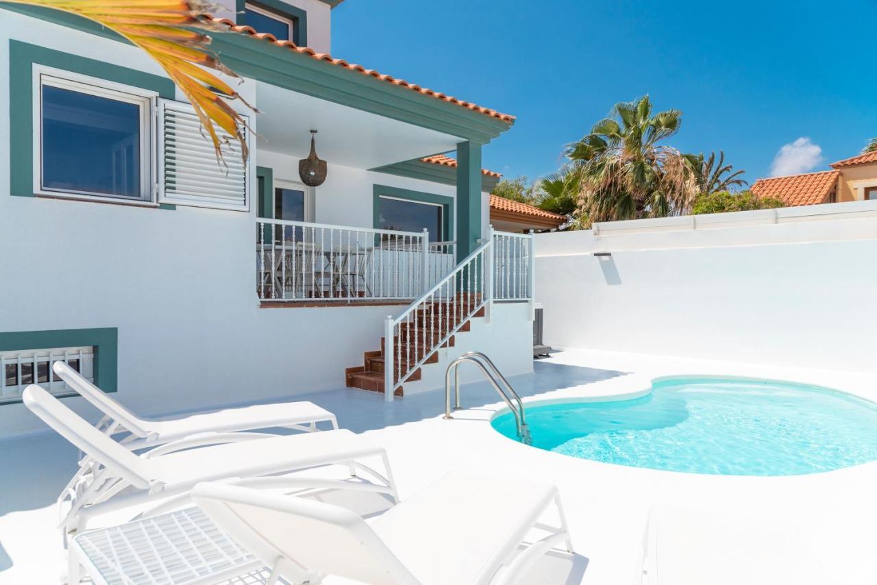 Villa Veaco Beach With Jacuzzi And Private Pool Corralejo Bagian luar foto
